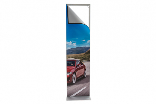 Posterdisplay med magnetram 1,6 m