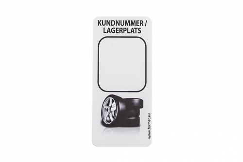 Kundetikett Standard