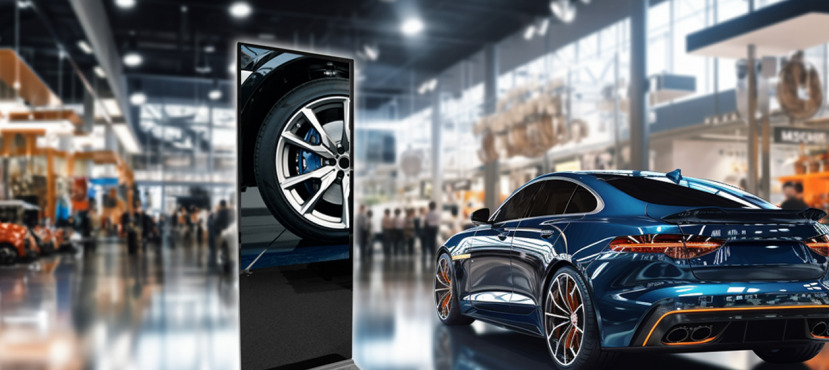 Digitala skärmar i fordonsbranschen skapar fantastiska möjligheter