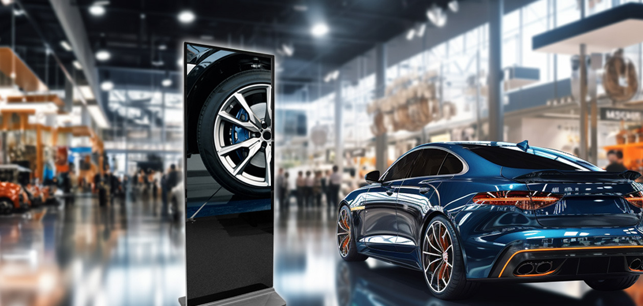 Digitala skärmar i fordonsbranschen skapar fantastiska möjligheter